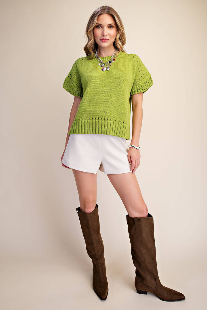 Everyday Muse Sweater | Chartreuse