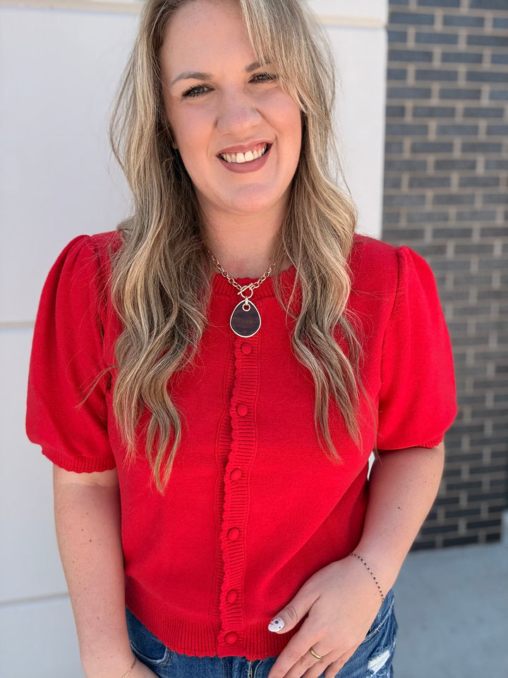 Cherry on Top Cardigan