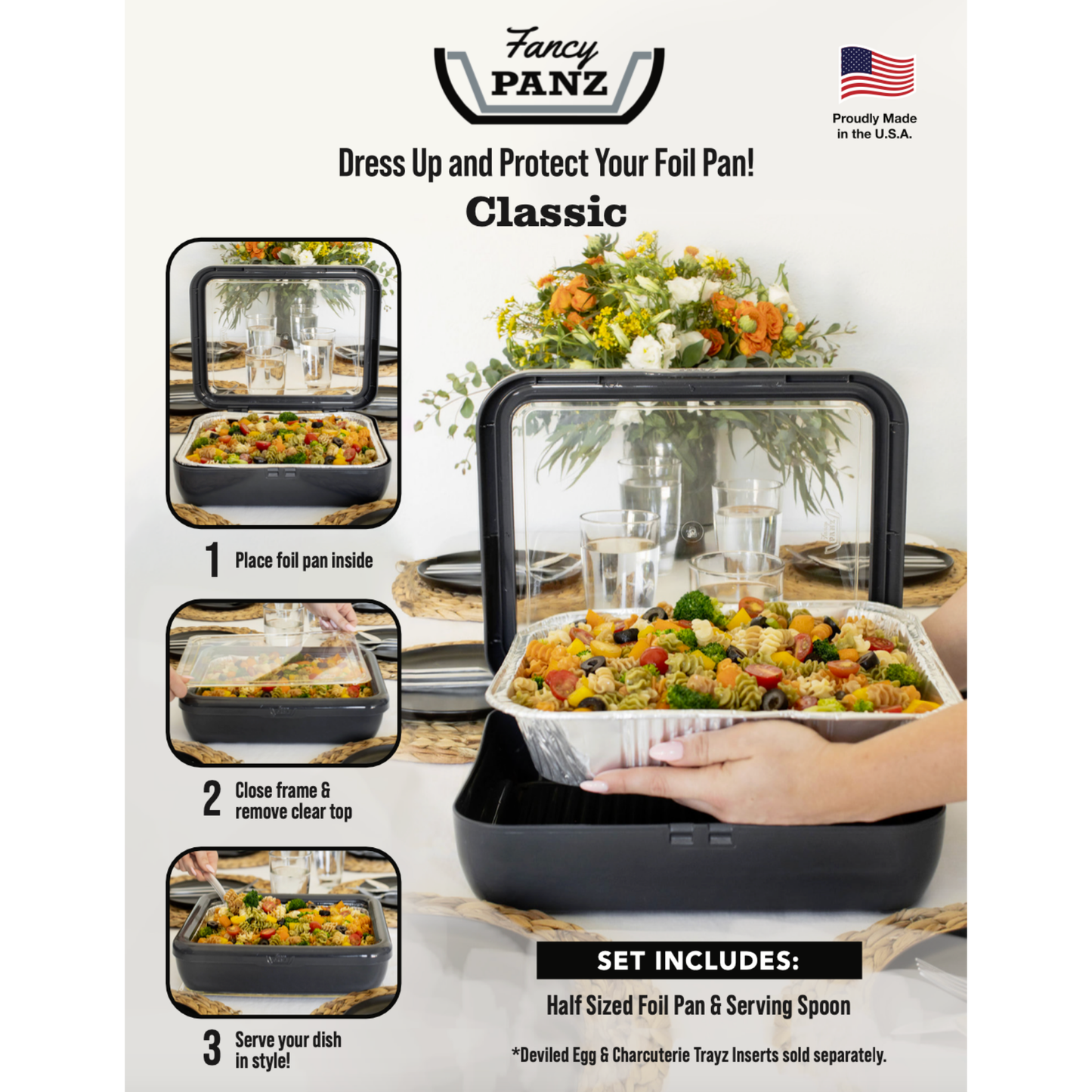 Classic Fancy Panz - Charcoal