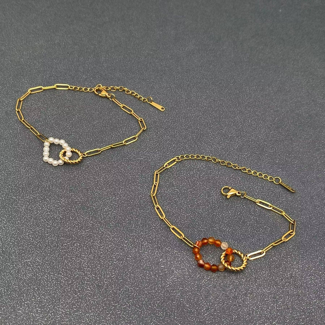 Stone Beaded Bracelet