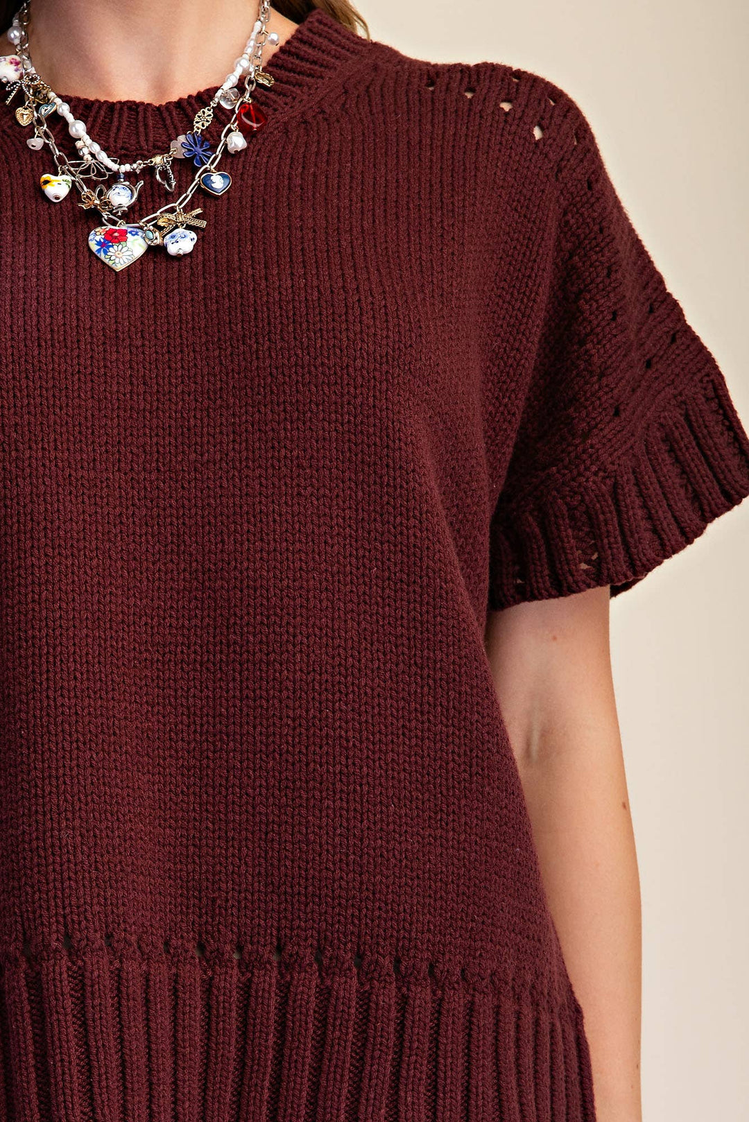 Everyday Muse Sweater | Oxblood