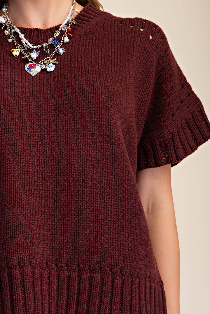 Everyday Muse Sweater | Oxblood