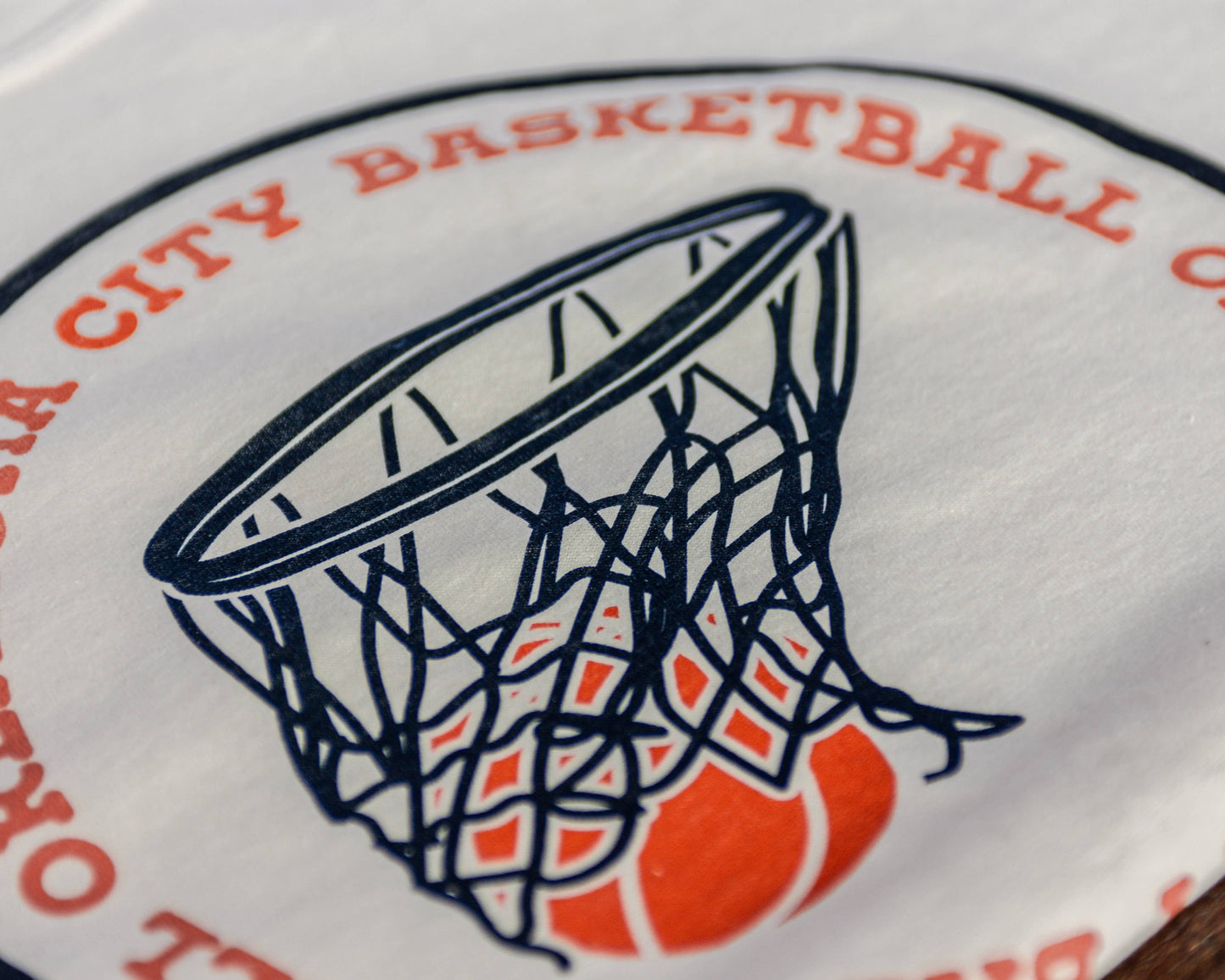 Okc Basketball Swish Tshirt