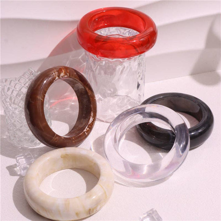 Round Marbling Single Bracelet