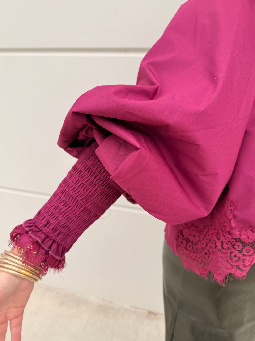 Pretty in Fuchsia Blouse