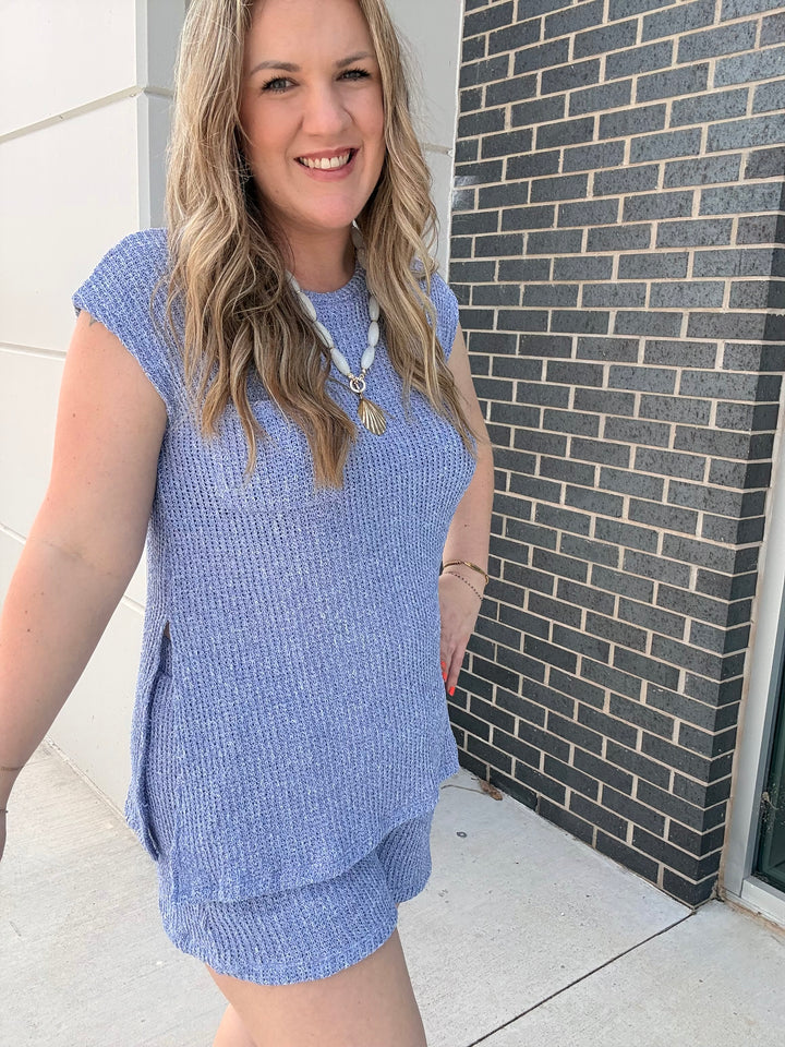 Comfy Knit SET w/ Side Slit