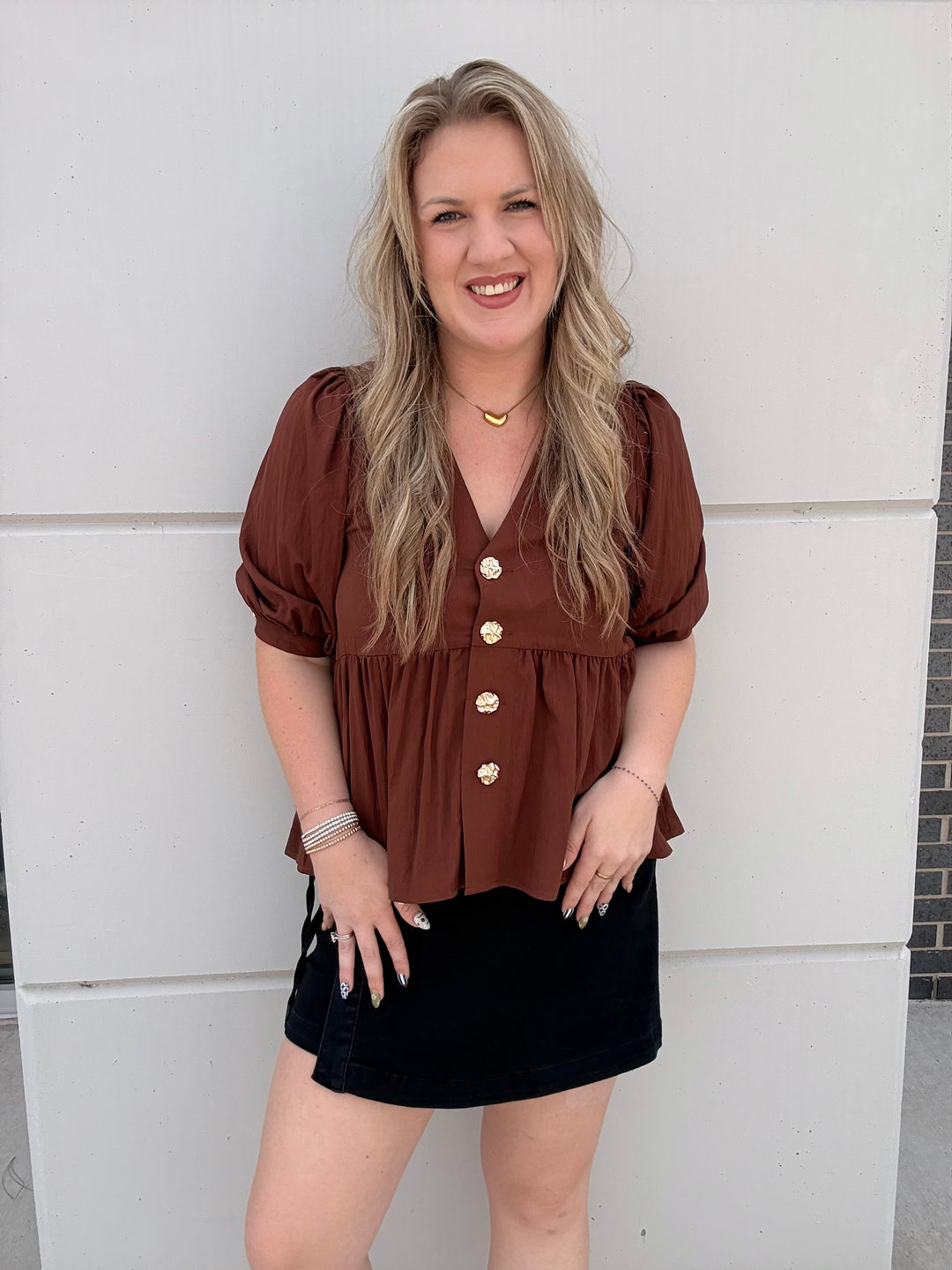 Spiced Cider Blouse