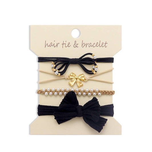 Bracelet Hair Tie - Black