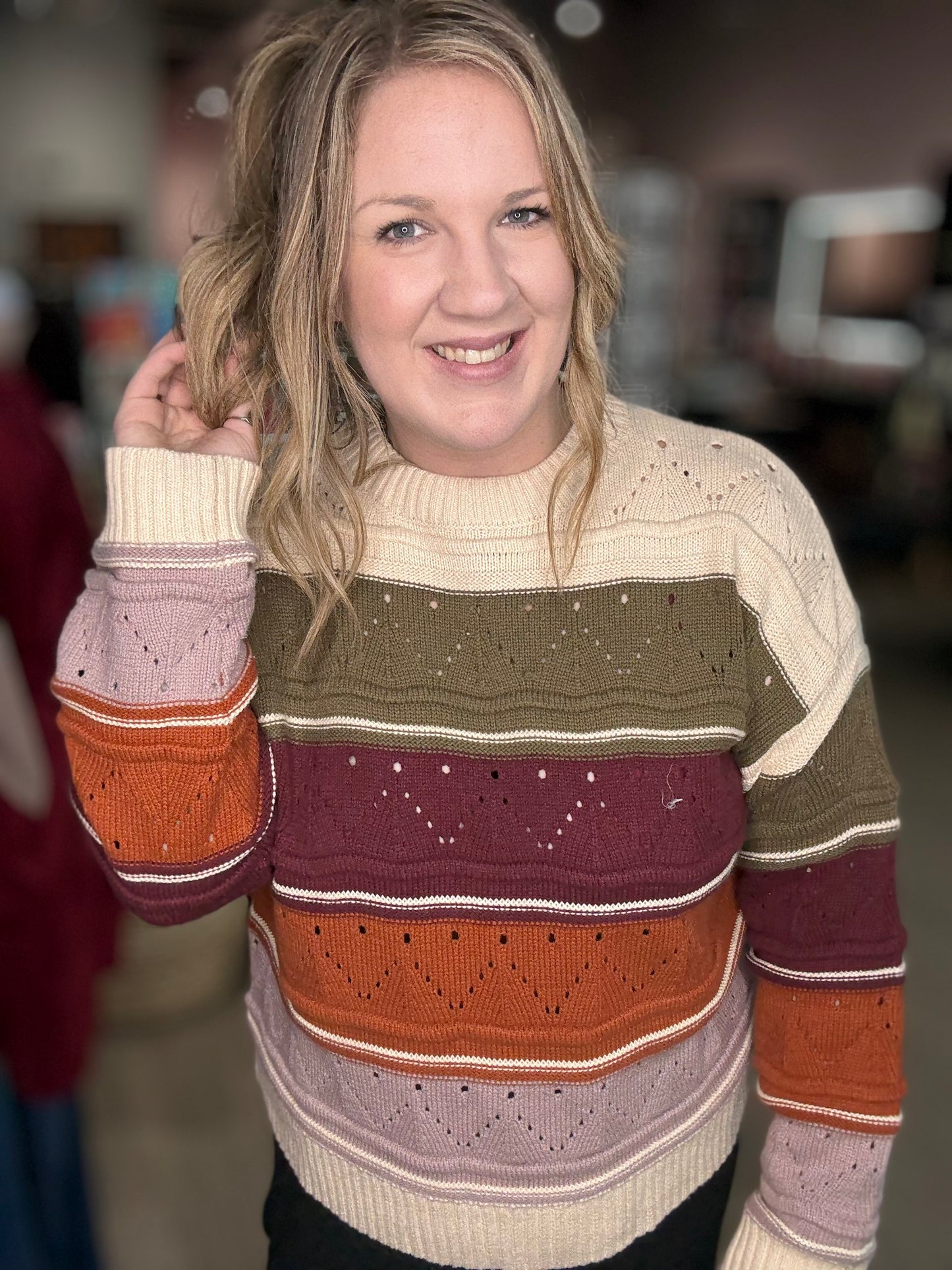 Colored Goldfish Sweater