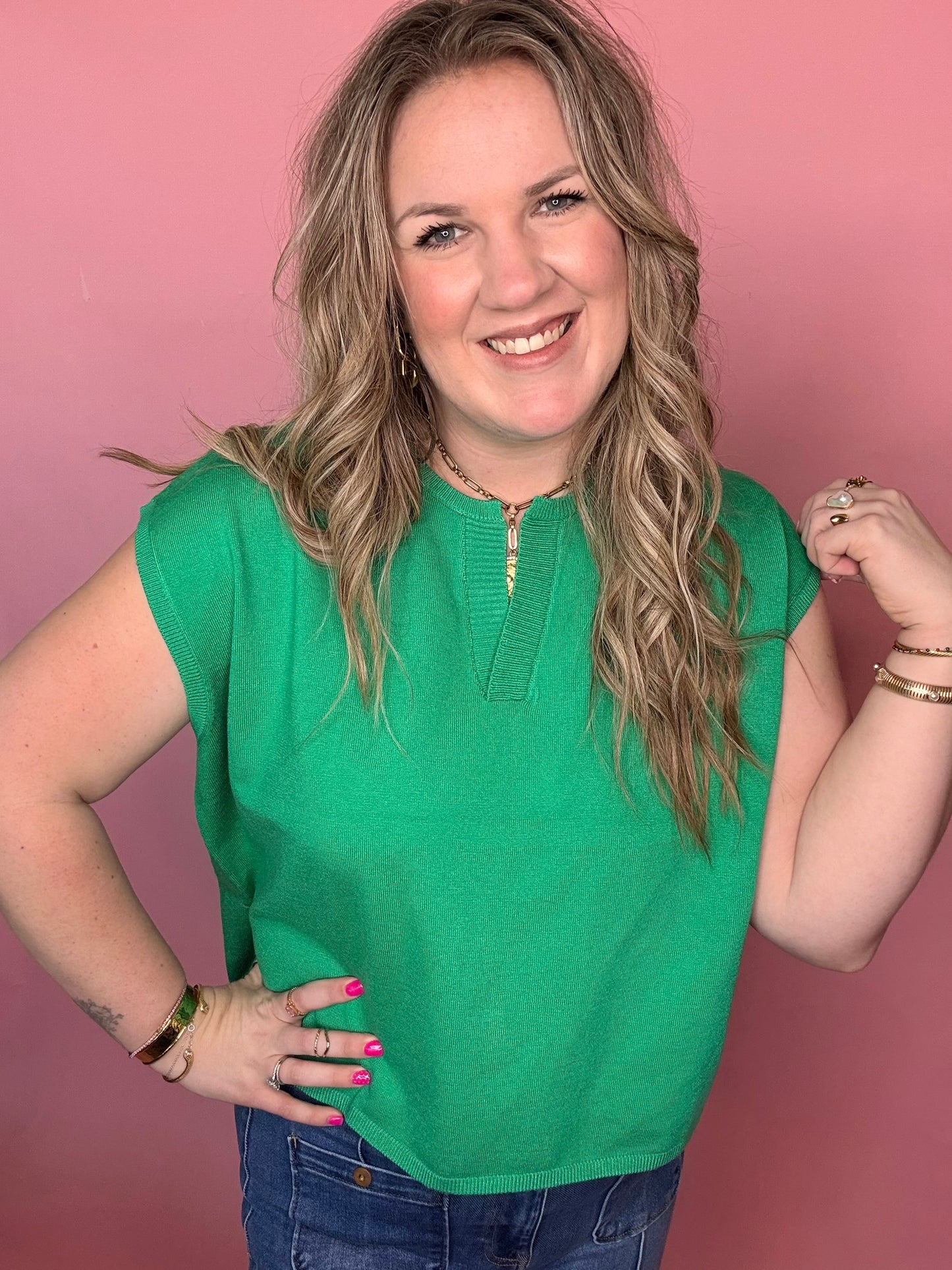 Shamrock Green Top