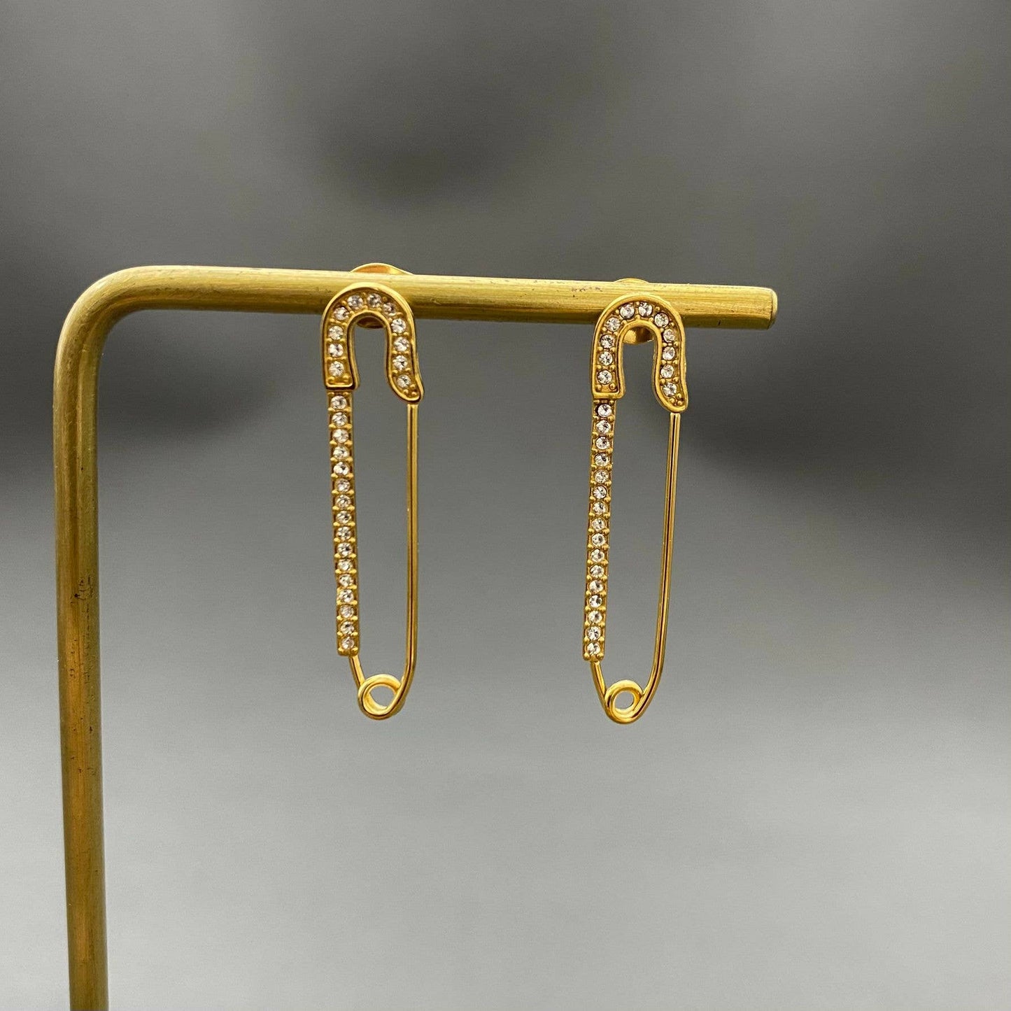 Safety Pin Earrings