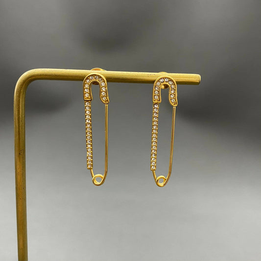 Safety Pin Earrings