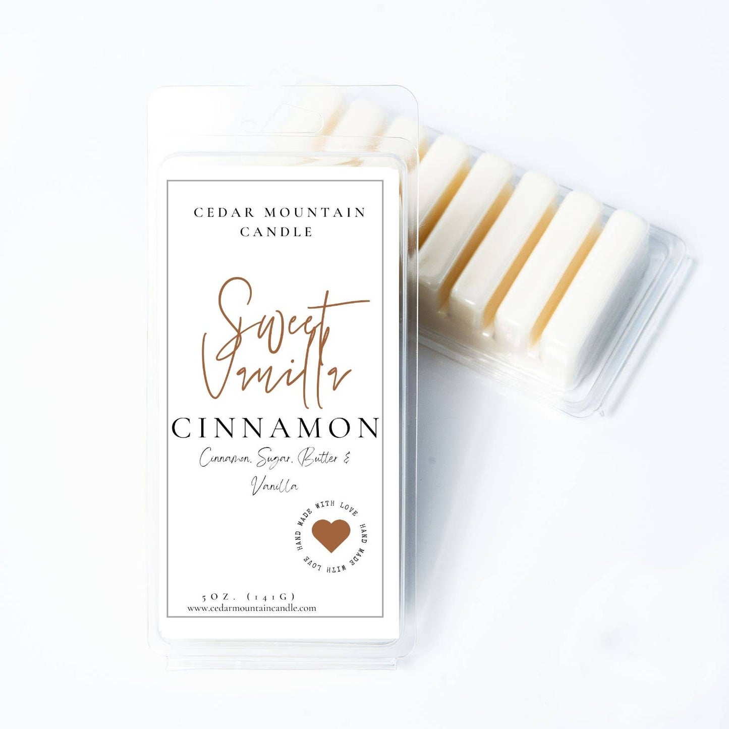 Sweet Vanilla Cinnamon Wax Melts -