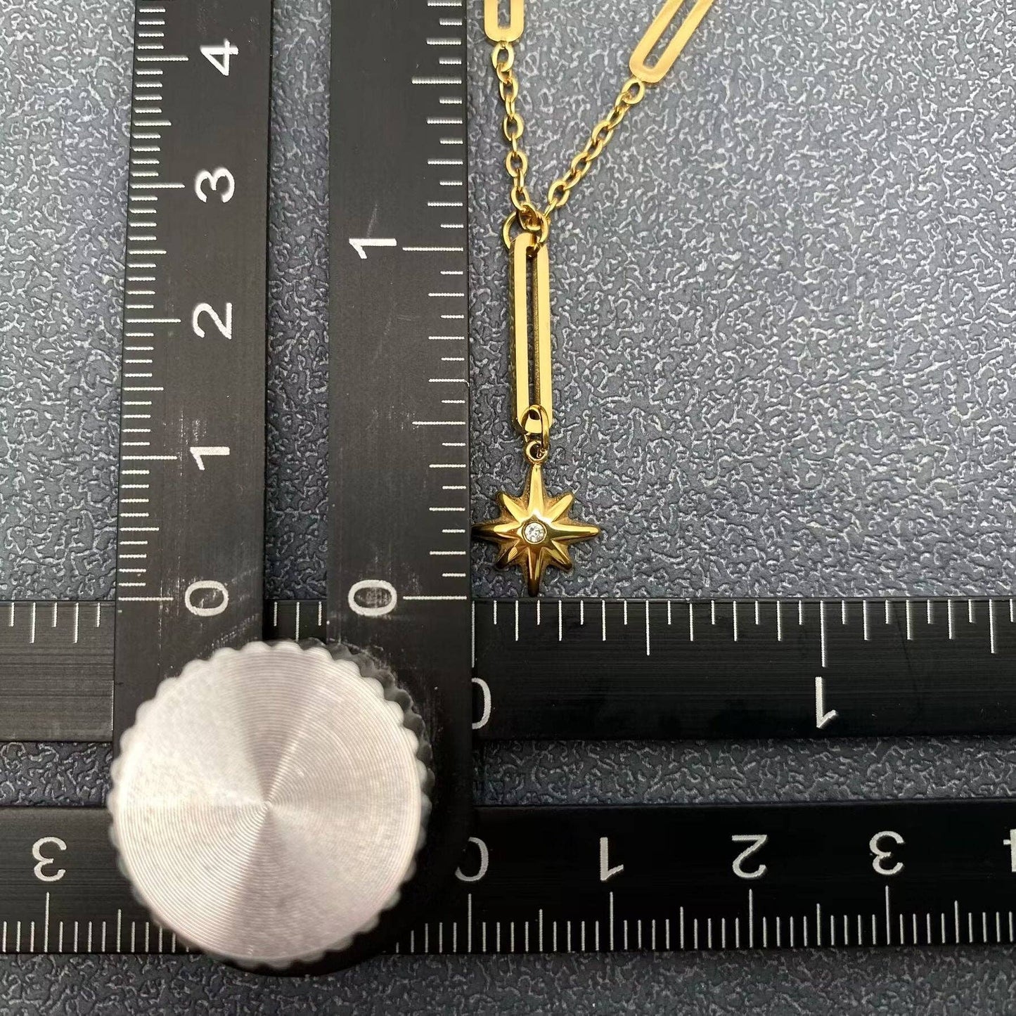 Star Charm 18K Gold Plated Necklace