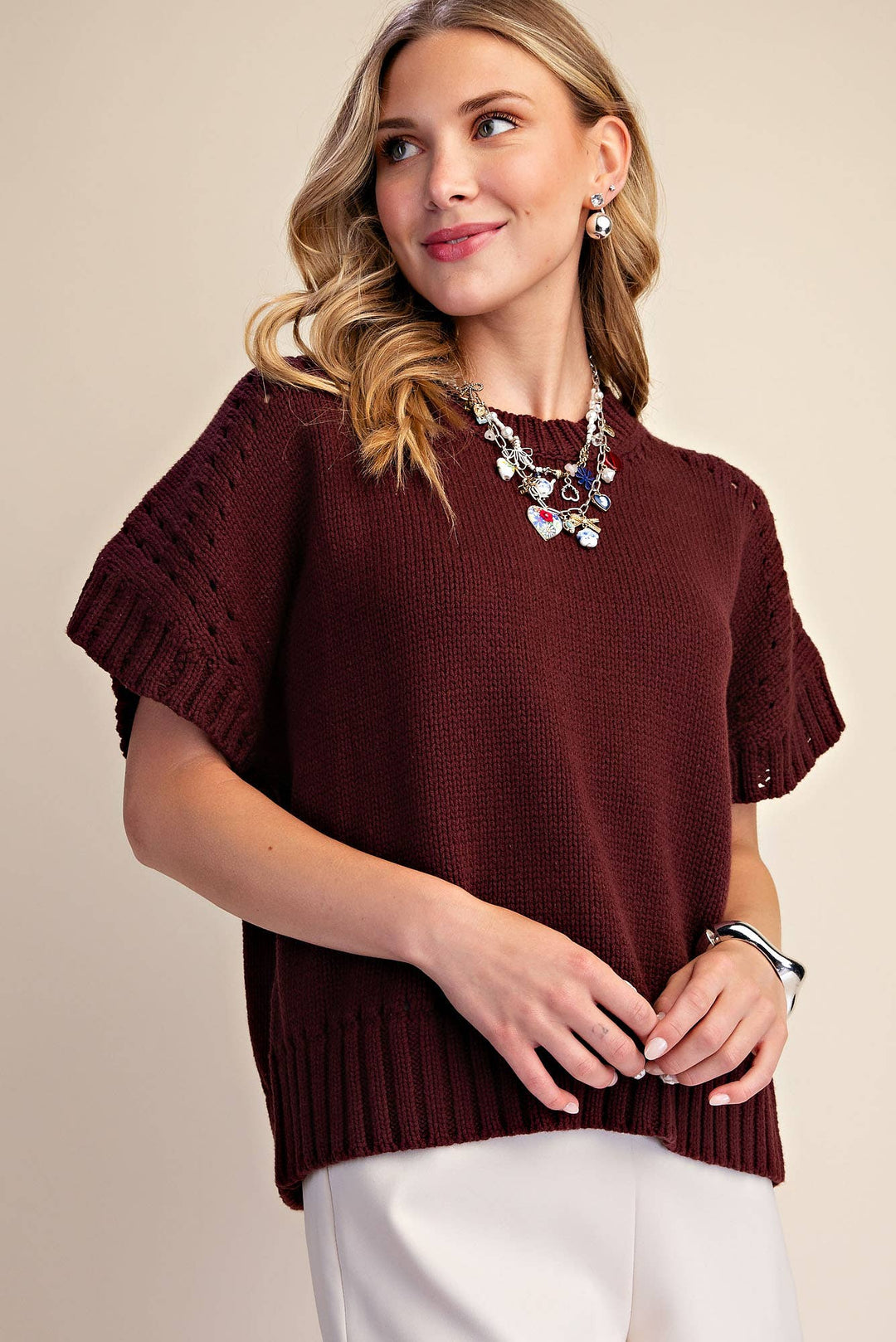 Everyday Muse Sweater | Oxblood
