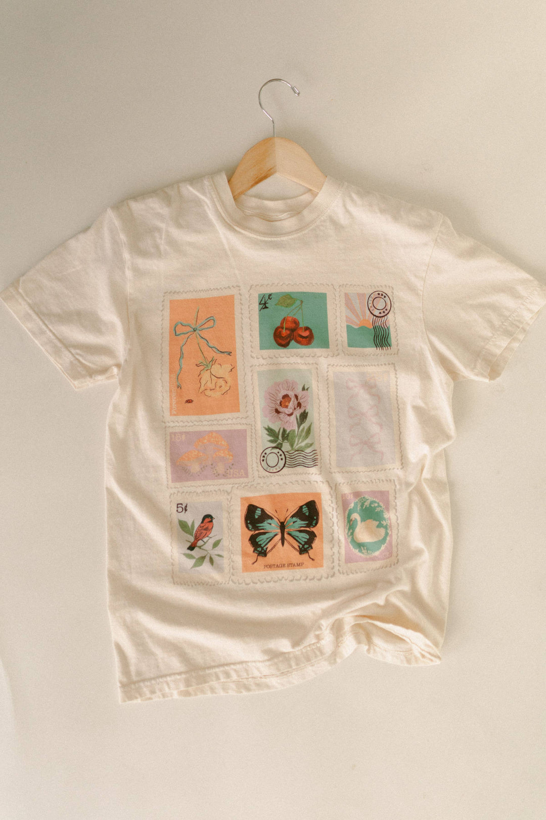 Spring Stamps Graphic Tshirt