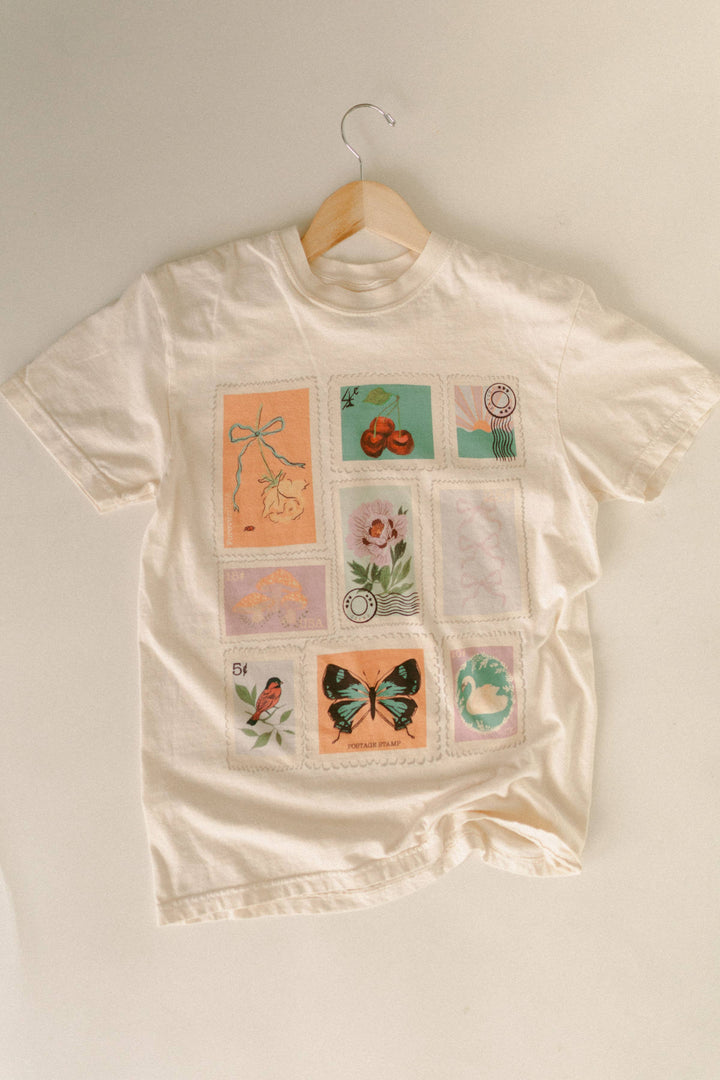 Spring Stamps Graphic Tshirt