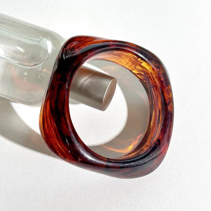 Irregular Single Acrylic Bracelet (2 Colors)