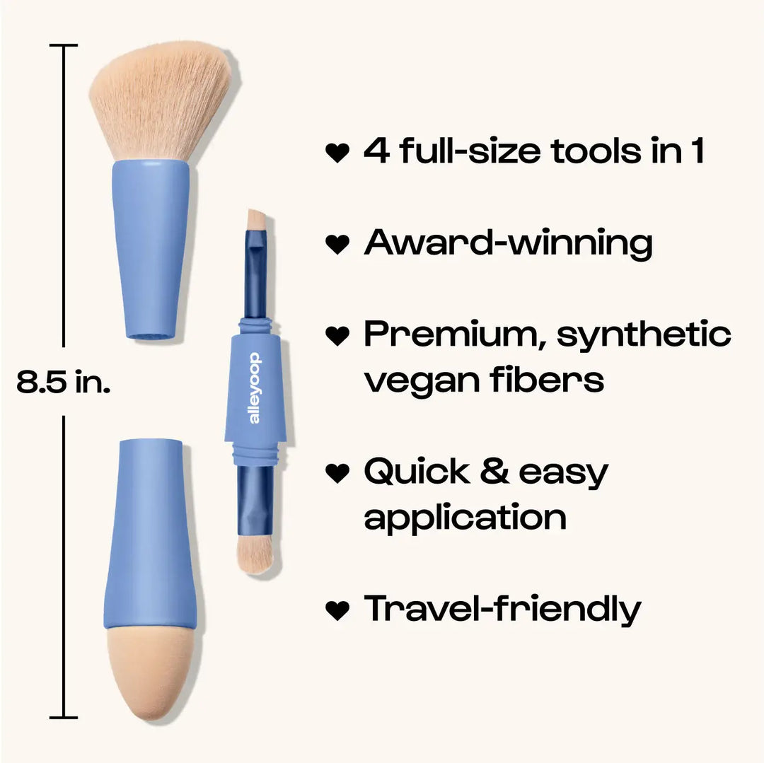 4-in-1 Makeup Brush | Alleyoop
