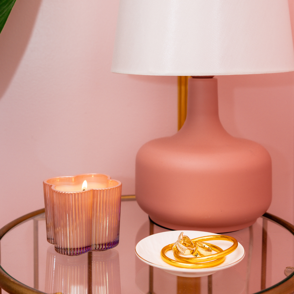 Sweet Grace Candle| Pink Decorative Candle
