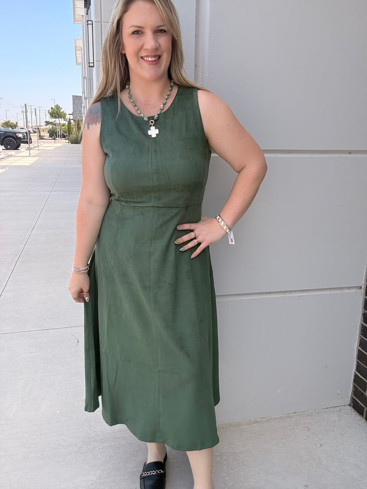 Evergreen Elegance Dress
