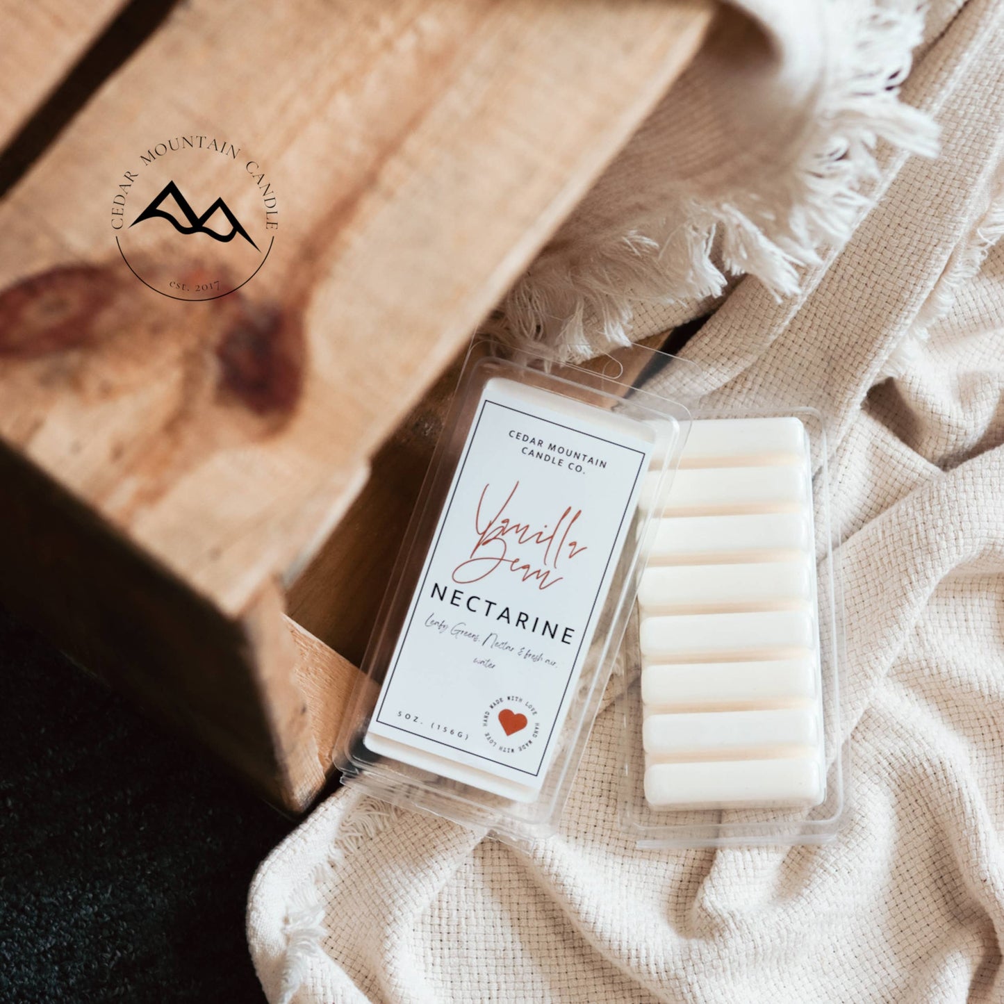 Soy Wax Melts : Mahogany & Teakwood