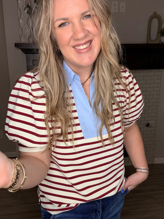 1776 Striped Top