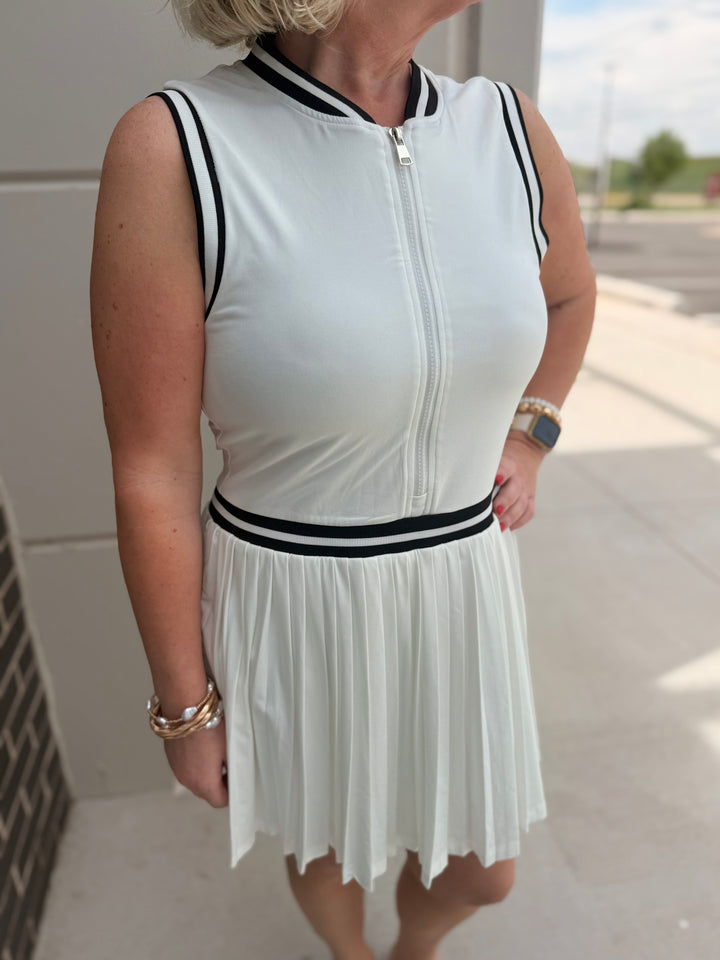 White Golf Dress