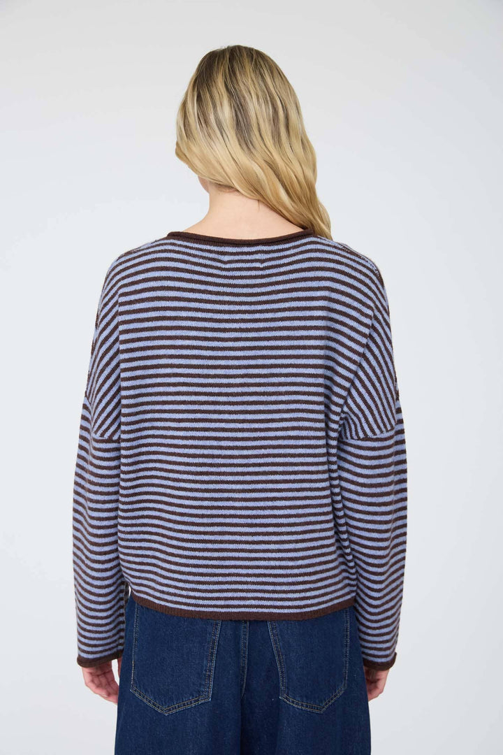 The Espresso Stripe Sweater