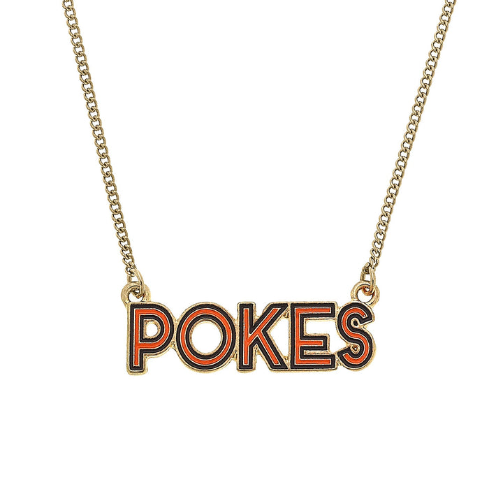 Pokes Outline Necklace