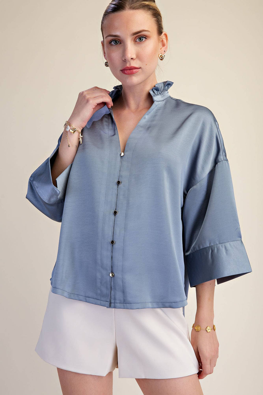 Blue Belle Blouse