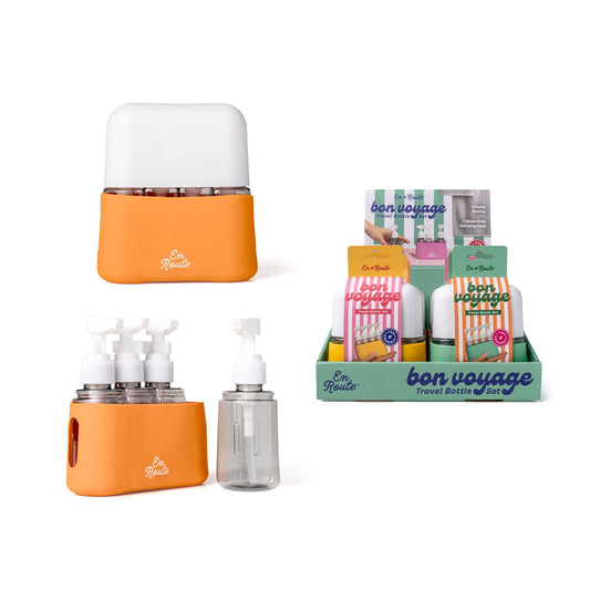 Bon Voyage 4 Piece Travel Bottles