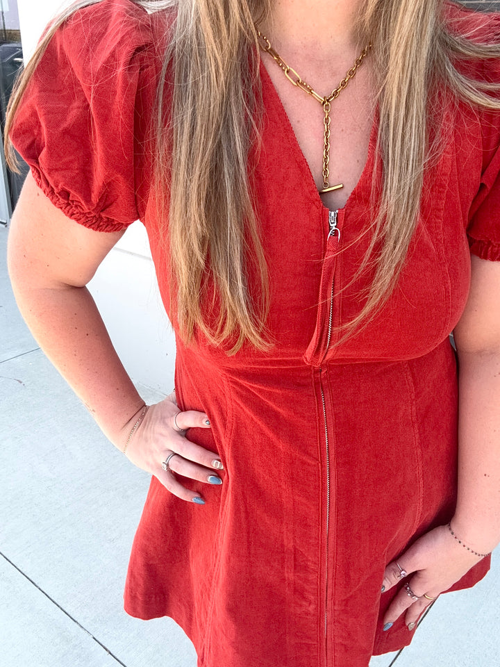 Pumpkin Spiced Dress