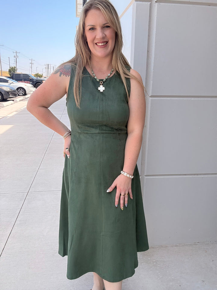 Evergreen Elegance Dress