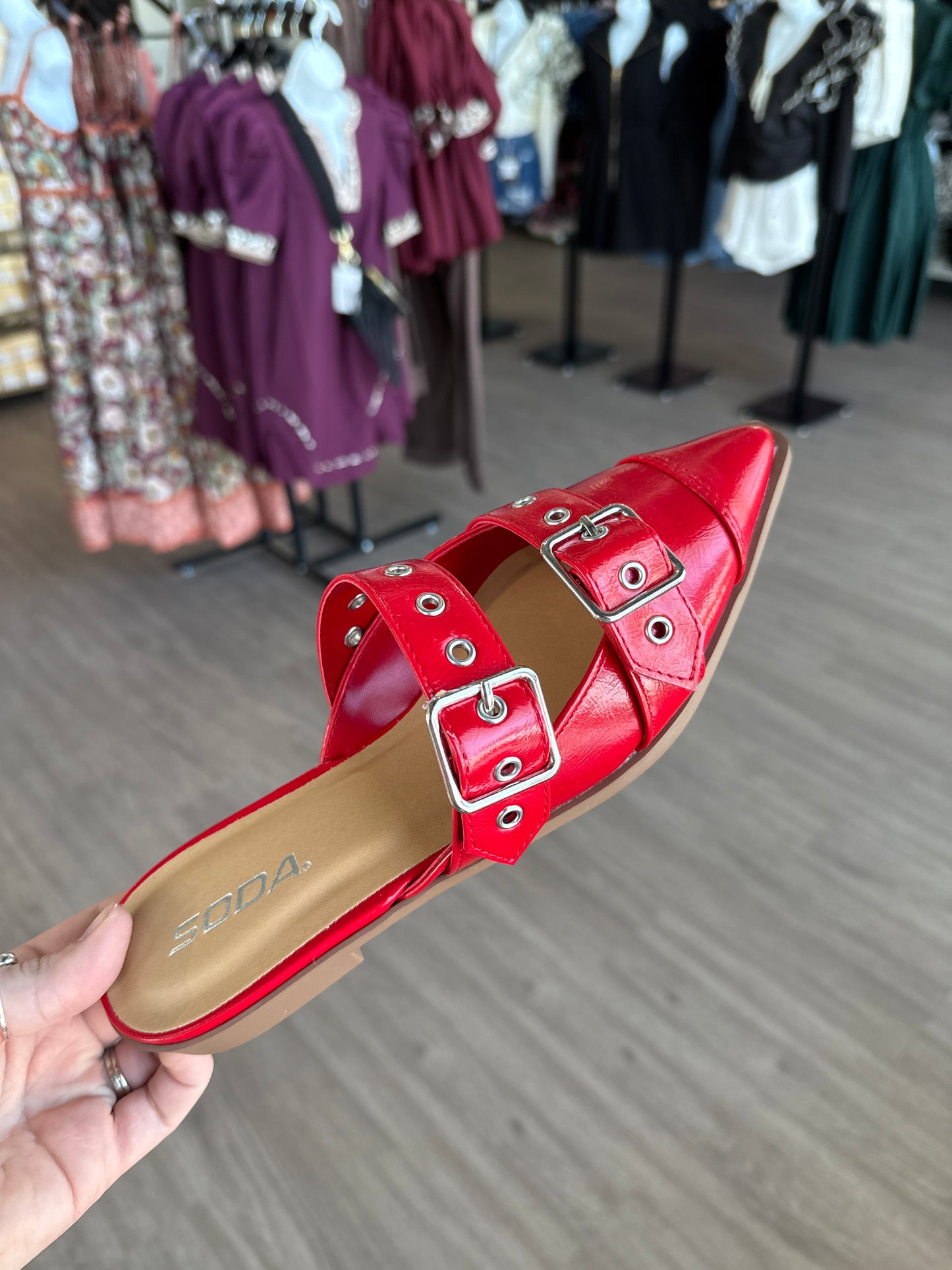 Usual Red Shoe