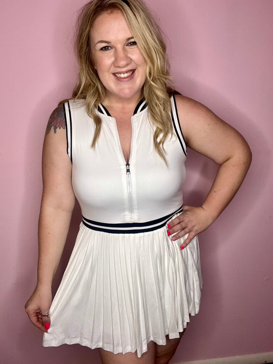 White Golf Dress