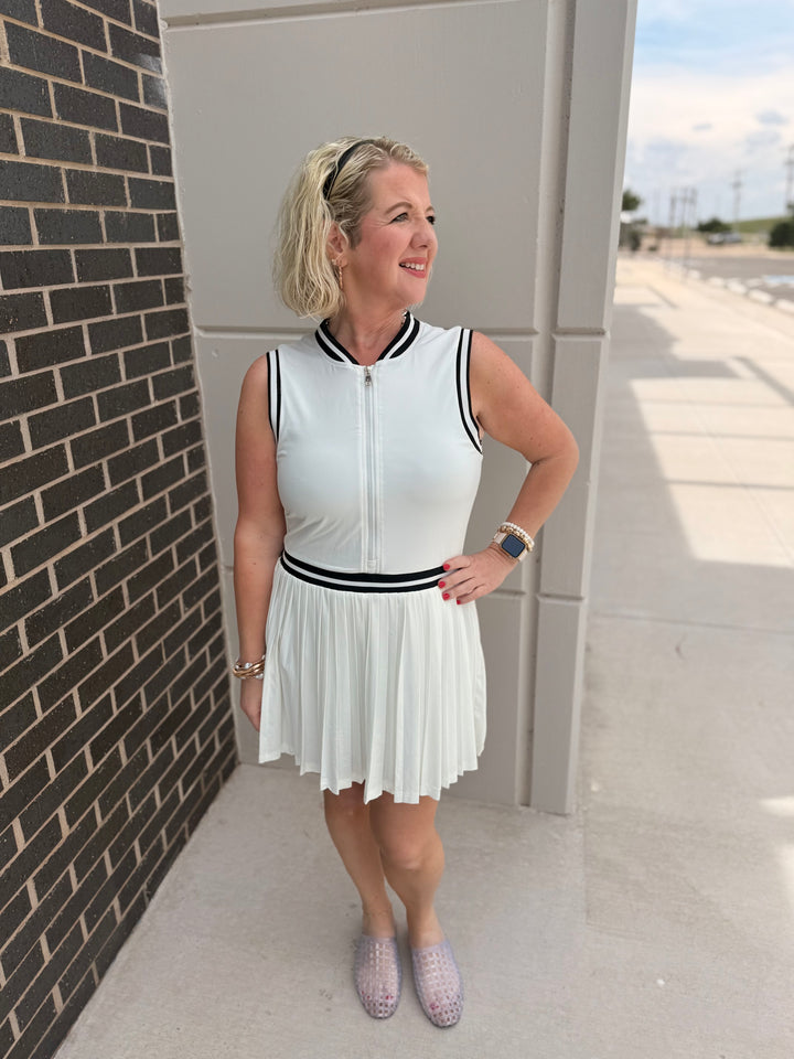 White Golf Dress
