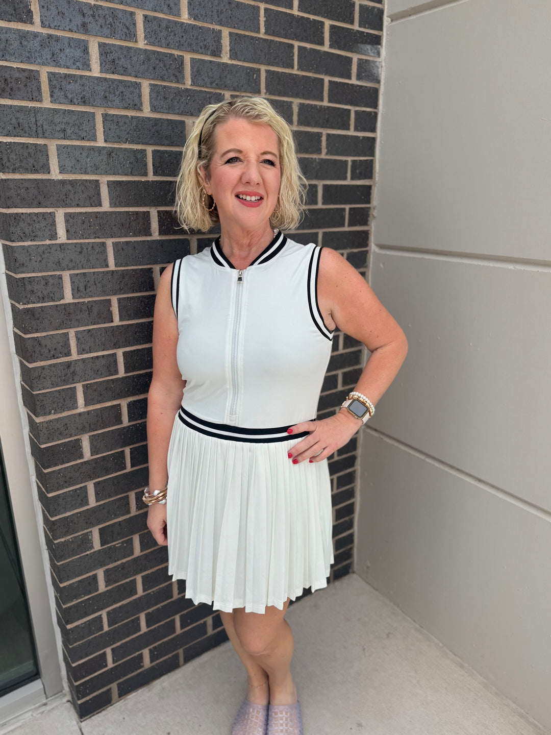 White Golf Dress