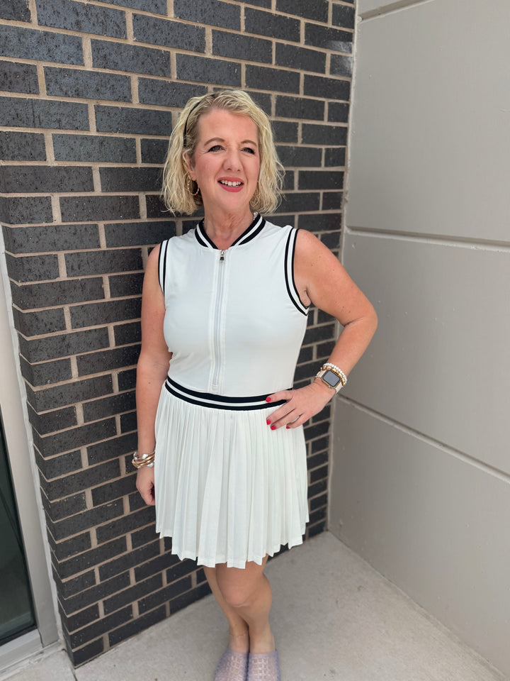 White Golf Dress