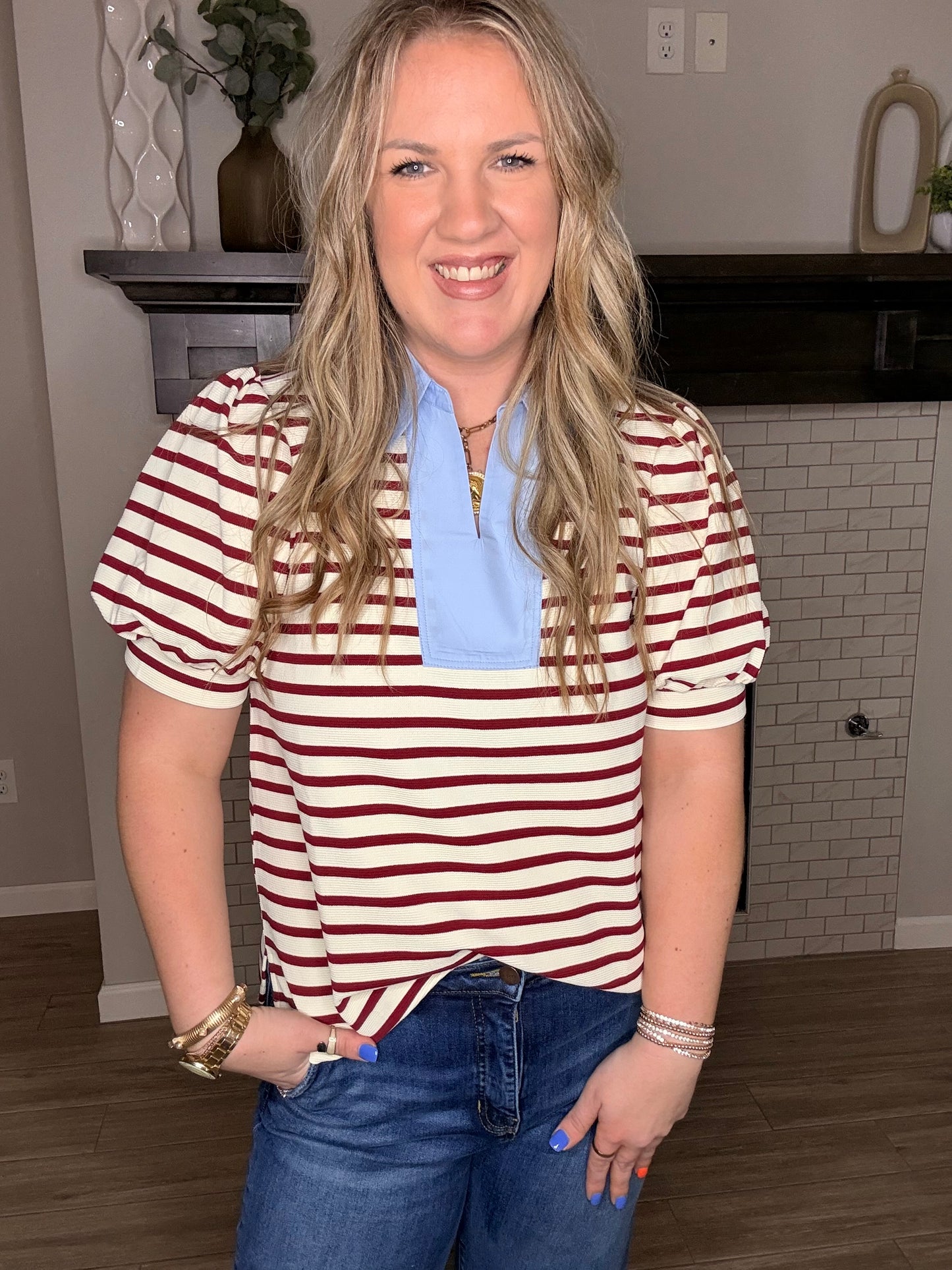 1776 Striped Top