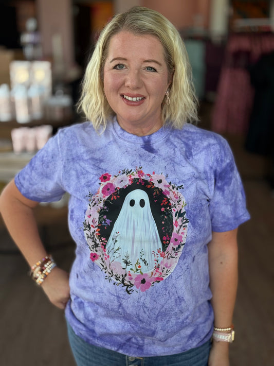Floral Ghost Tshirt