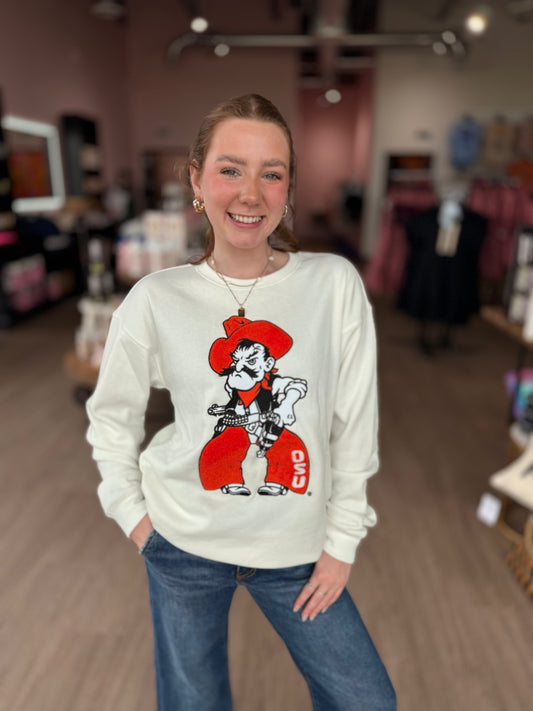 Chenille Pistol Pete Sweatshirt