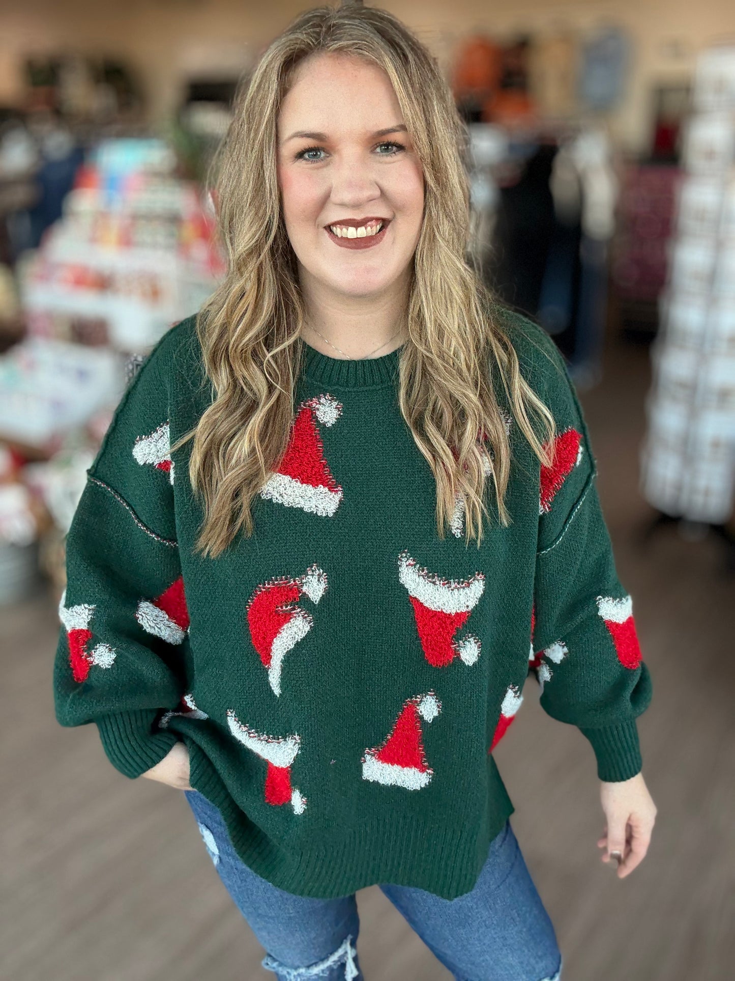 Cozy Santa Hat Sweaters