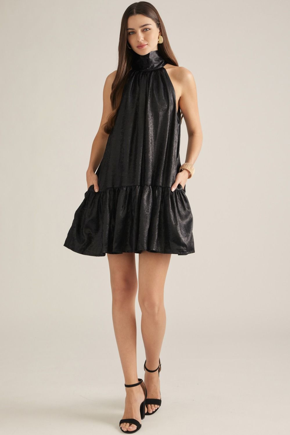 Meet Me at Midnight Dress | Black