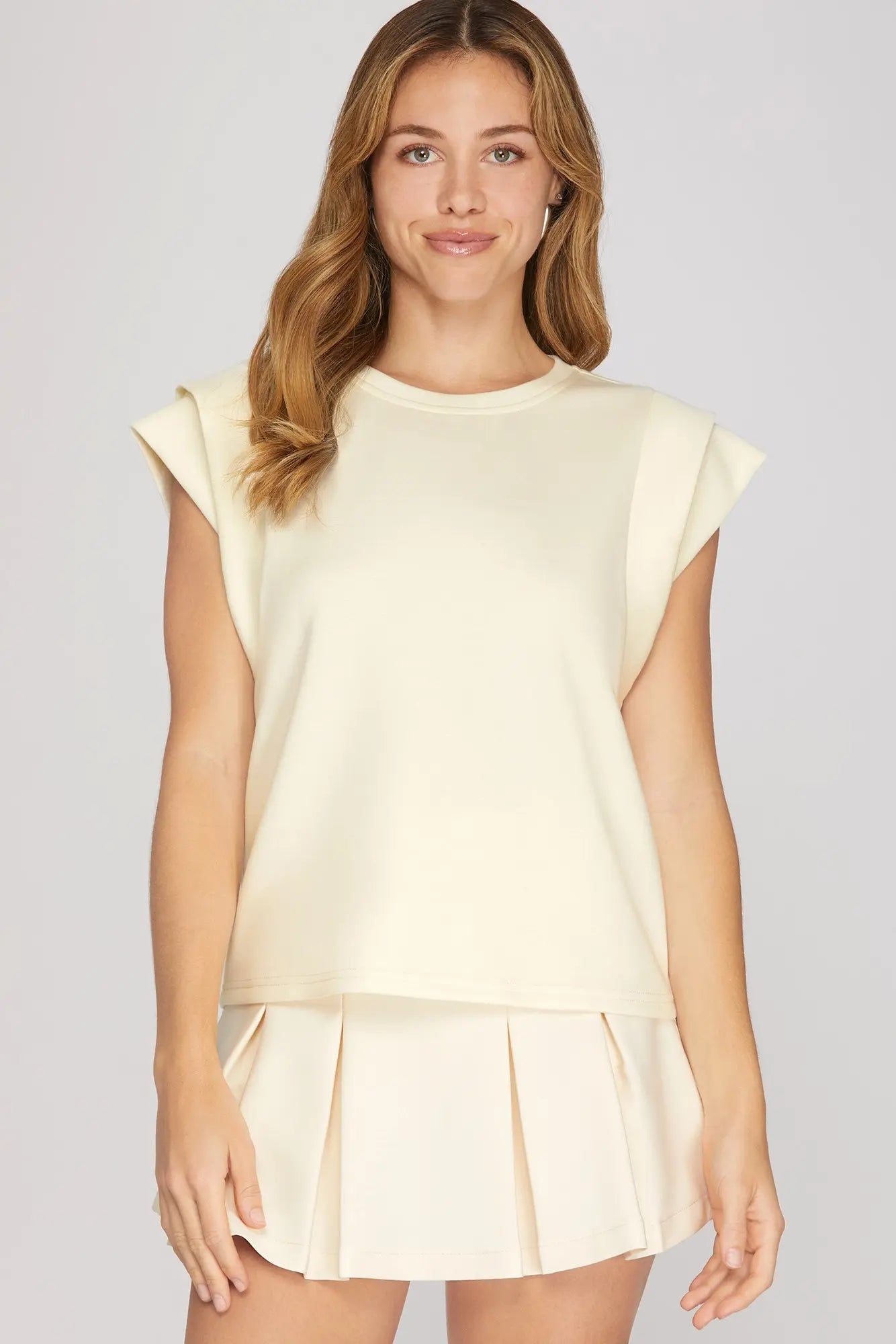 Everyday Luxe Top - Cream