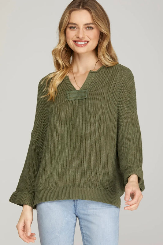 Olive Grove Sweater