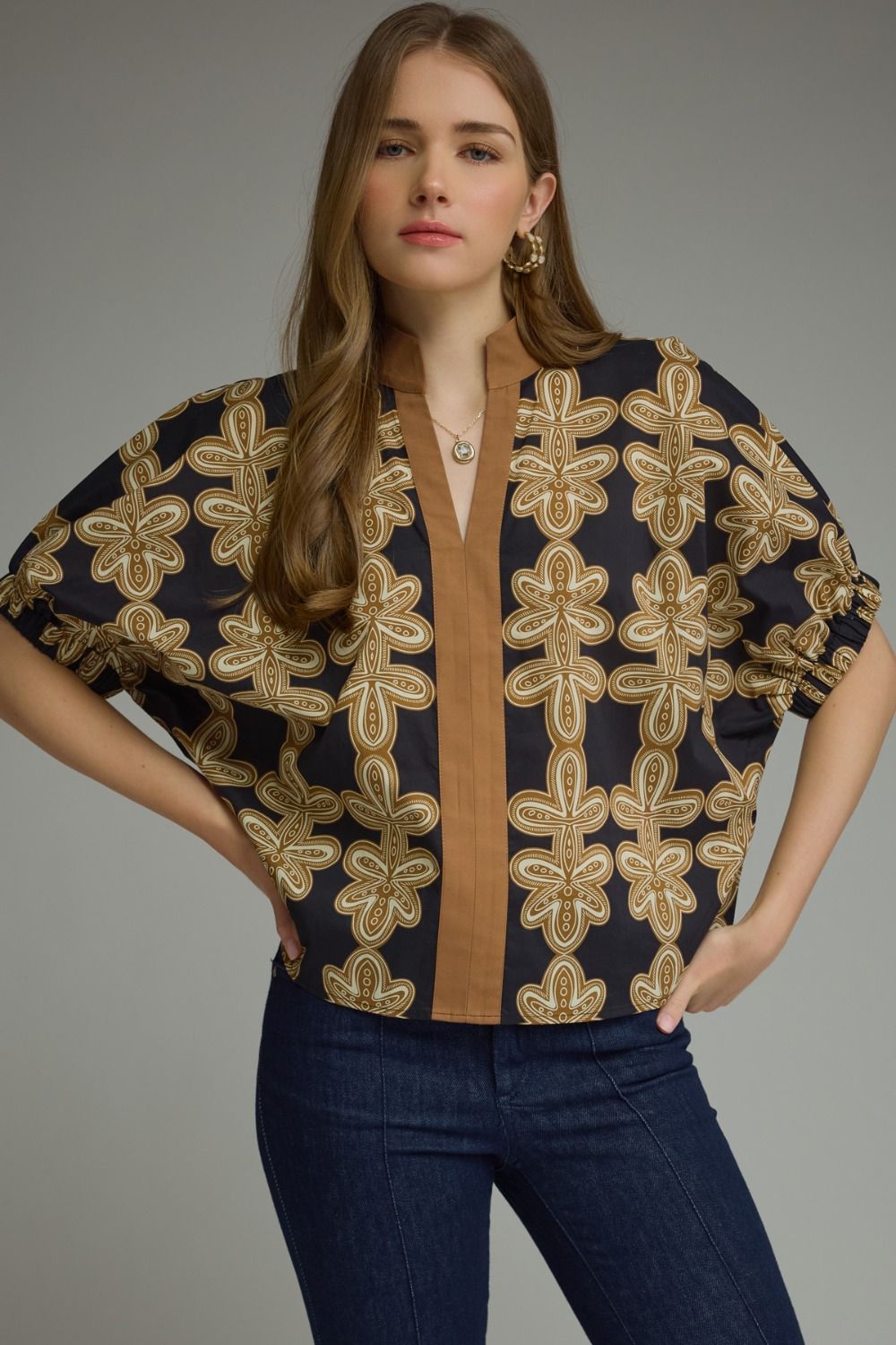 Toasted Toffee Blouse