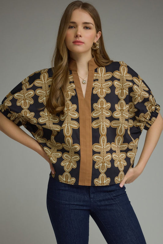 Toasted Toffee Blouse