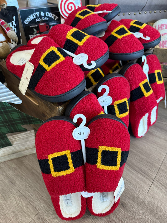 Santa Belt Slipper