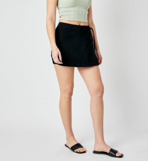Judy Blue Black Tie Skort